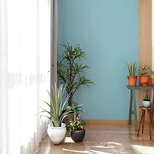 Veelike Ocean Blue Wallpaper Peel And Stick Thickening Self Adhesive Blue Contact Paper Waterproof Decorative Vinyl Film For Walls Countertops Cabinets Shelf Drawer Liners Bedroom Kitchen 15.7''X354'' #TOP5