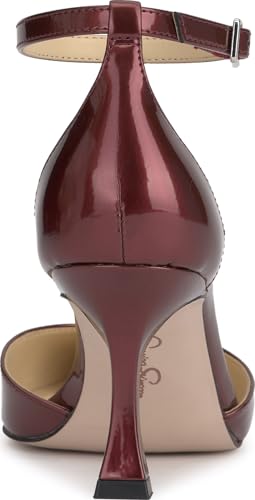 Jessica Simpson Womens Foxena Padded Insole Leather Ankle Strap3