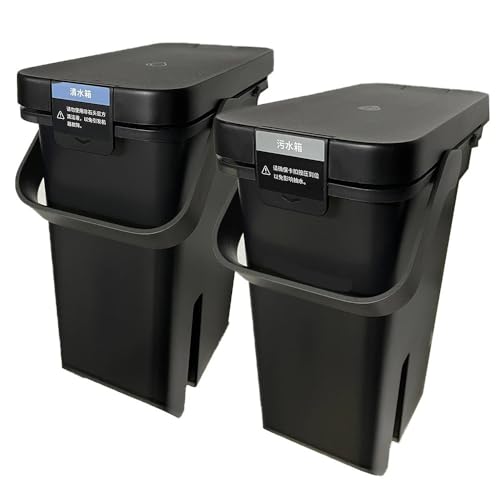 QCKRTAU Water Tank Dirty Water Tank Replacement Spare ,Compatible For Roborock, S7 Maxv Ultra S7 Pro Ultra Accessories Onyx3-Clean,Vacuum Cleaner Accessories(Clean water tank) - Image 4