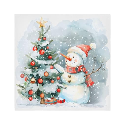 Servilletas de Tela Navidad Multicolor 20x20 in Pack 6 miniatura 1