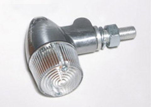 K&S Marker Lights, Aluminum, (D/F) Clear
