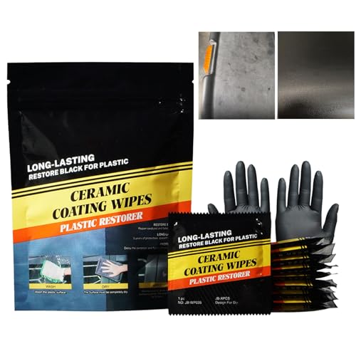 車用クリーニングワイプ - 車両用コーティングクリーナー,ダッシュボード内装詳細修復用SUVトラックRV対応 | 自動車ディテーリング