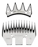 Schermesser-Set Kerbl Premium, Schaf,13/4 Zähne Allroundschur