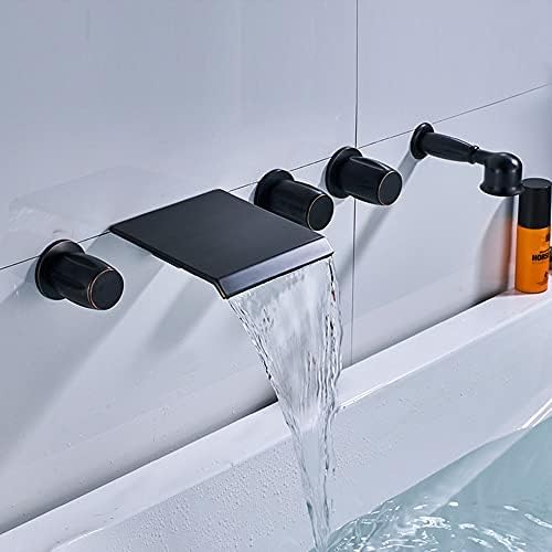 Robinet de baignoire cascade mural pour remplacer un ancien mitigeur laiton chaud et froid