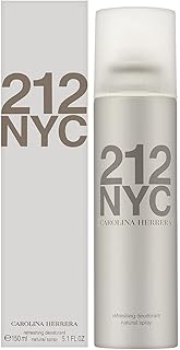 Carolina Herrera 212 Deodorant 5.1 Oz/ 150 Ml - Spray for Women By Carolina Herrera, 5.1 Fl Oz