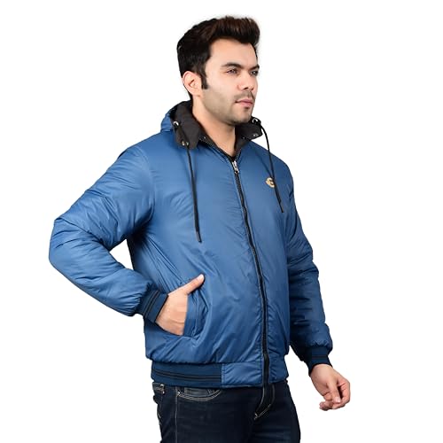 Image of Export Quality Reversible Puffer Jacket in AD94 Material best for Winterwear /Hiking /Biking /Camping /Mountaineering /Racing /Climbing /Tracking(Control Temperature up to 3 Degree Celsius.)(3C)