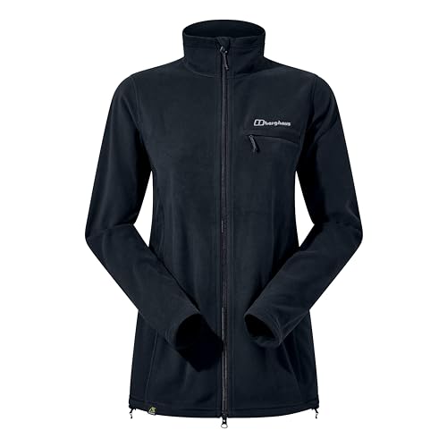 Berghaus Prism Flex Maternity Fleece Chaqueta para Mujer, Negro Azabache, 42