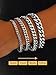 U7 Stainless Steel Cuban Chain Bracelets for Men 5MM Silver Stainless Steel Fashion Jewelry Bracelet