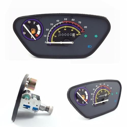 GY6-Ersatzteile.De QT9 Tachometer/Tacho Einheit/Cockpit