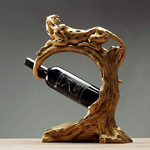 Soporte para botellas de vino de resina 32x13x43 cm miniatura 3