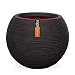 Produktbild Capi kblr270 Nature Vase Ball Rib, schwarz, 101,6 x 81,3 cm
