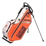 Wilson NFL - Borsa da golf con supporto, Cleveland Browns