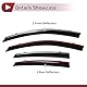 HEROFFIX 1 Set Fensterabweiser für Hyundai Elantra Limousine 2007-2010 Seitliche Fensterabweiser Schwarz