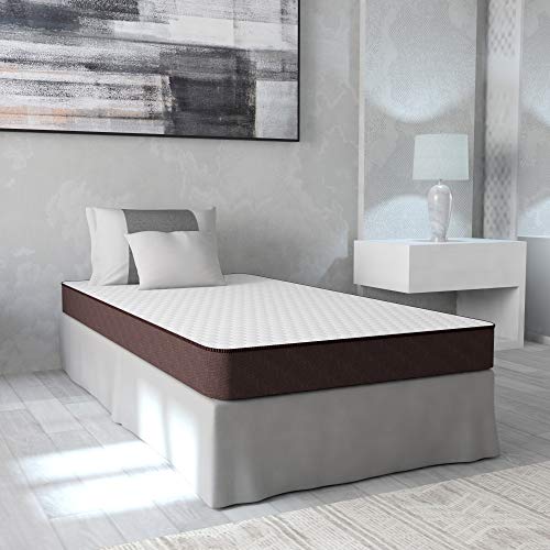 Image of Amazon Brand - Solimo Alpha Orthopedic Memory Foam Mattress Single Size (75x36x6 inches)