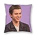 Euro Decor Funda de cojín para Silla y Oficina, Tom Holland Portrait Fan Art, Funda de cojín de Terciopelo hipoalergénico con Cremallera, 18 x 18 pulgadas/45 x 45 cm