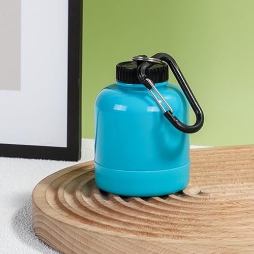 Botella coctelera de proteínas portátil y vaso mezclador para deportes 8