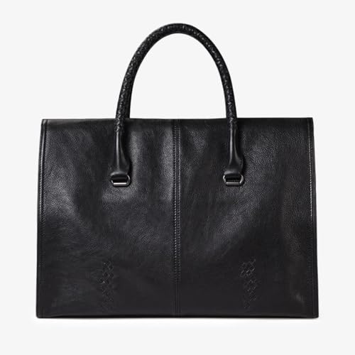 HBJWOV Large Capacity Business Briefcase Computer Bag Trendy Handbag Texture Tote Bag2