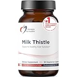 Designs for Health Milk Thistle Extract - Highly Standardized to 80% Silymarin from Milk Thistle Seed - Liver + Detox Support Supplement with Sunflower Lecithin to Improve Absorption (90 Capsules)