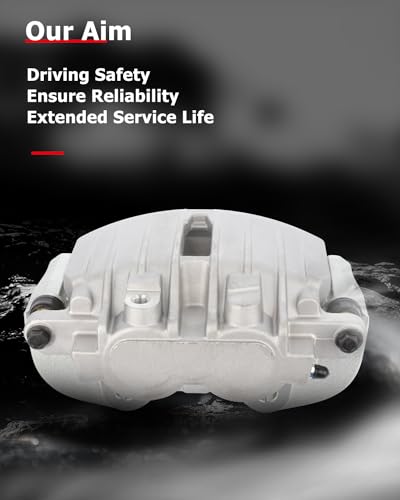 Image of cciyu Rear Right Brake Caliper Assembly w /Bracket 18-B4765 For Cadillac 2002-2006,For Chevy 2000-2007,For GMC 2000-2007