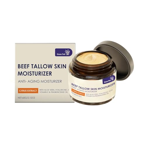 Crema Facial Hidratante, Hidratante 60g, Loción Nutritiva para Piel Sensible Uso Diurno Nocturno Viajes Actividades Exteriores Aplicación Pre-Maquillaje, Aplicación Post-Ducha Pre-Maquillaje Viajes y