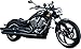 Kuryakyn 1759 Motorcycle Handlebar Accessory: Skeleton Hand Rear View Side Mirrors, Chrome Stems/Black Heads, 1 Pair, One Size