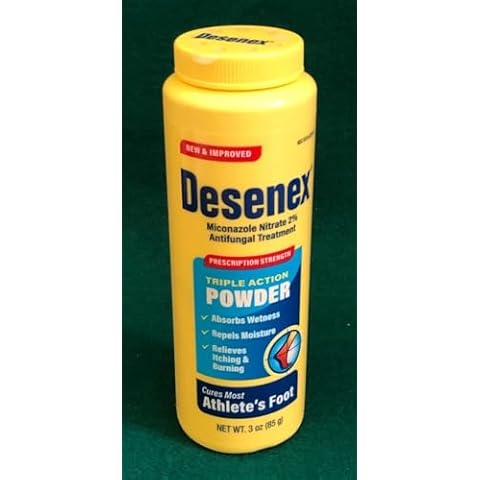 Desenex Antifungal Powder Cures Most Athletes Foot 3 oz. (3-Pack) Cover