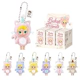 POP MART Baby Molly Pocket Friends Series-Vinyl Plush Pendant Blind Box 6PCs Blind Box Figures, Random Design Action Figures Collectible Toys Home Decorations, Whole Set