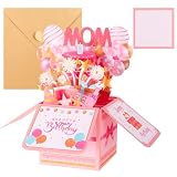 Exquisito diseño 3D: hecha de papel de alta calidad, esta tarjeta cuenta con una superficie lisa y cómoda y patrones vibrantes, ofreciendo un efecto tridimensional más fuerte que las tarjetas tradicionales. El diseño único en capas crea una obra de arte en miniatura, lo que hace que la tarjeta sea hermosa y duradera