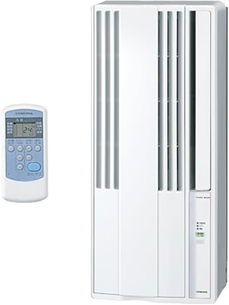 コロナ リララ 窓用エアコン CW-1626R(WS) シェルホワイト 冷房専用 2026年モデル ノンドレン 50Hz/4~6畳 60Hz/4.5~7畳 - 1