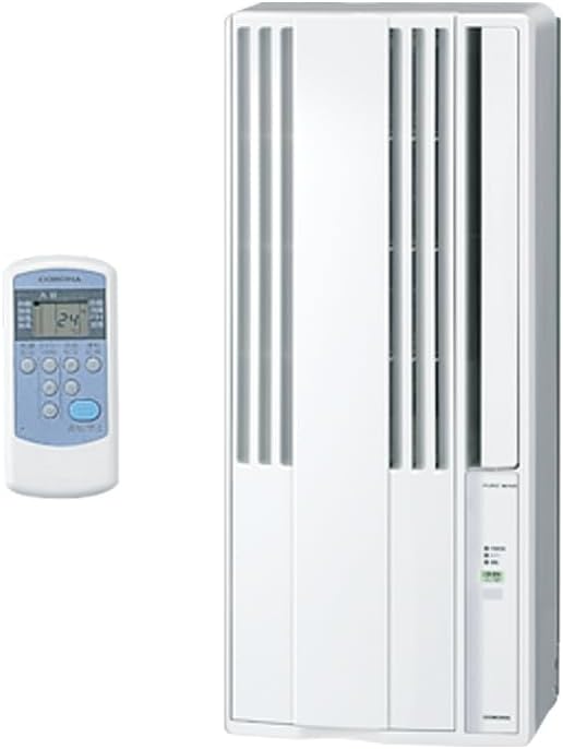 コロナ リララ 窓用エアコン CW-1626R(WS) シェルホワイト 冷房専用 2026年モデル ノンドレン 50Hz/4~6畳 60Hz/4.5~7畳