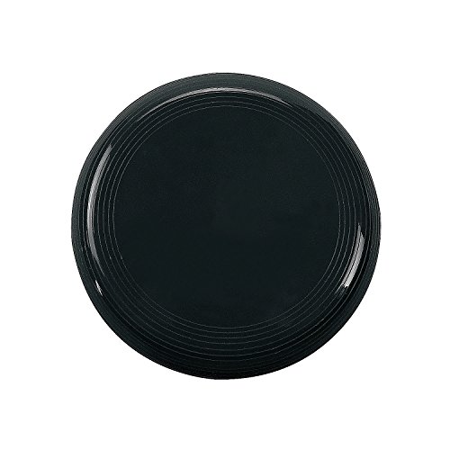 BLACK FLYING DISC (6 DOZEN) - BULK