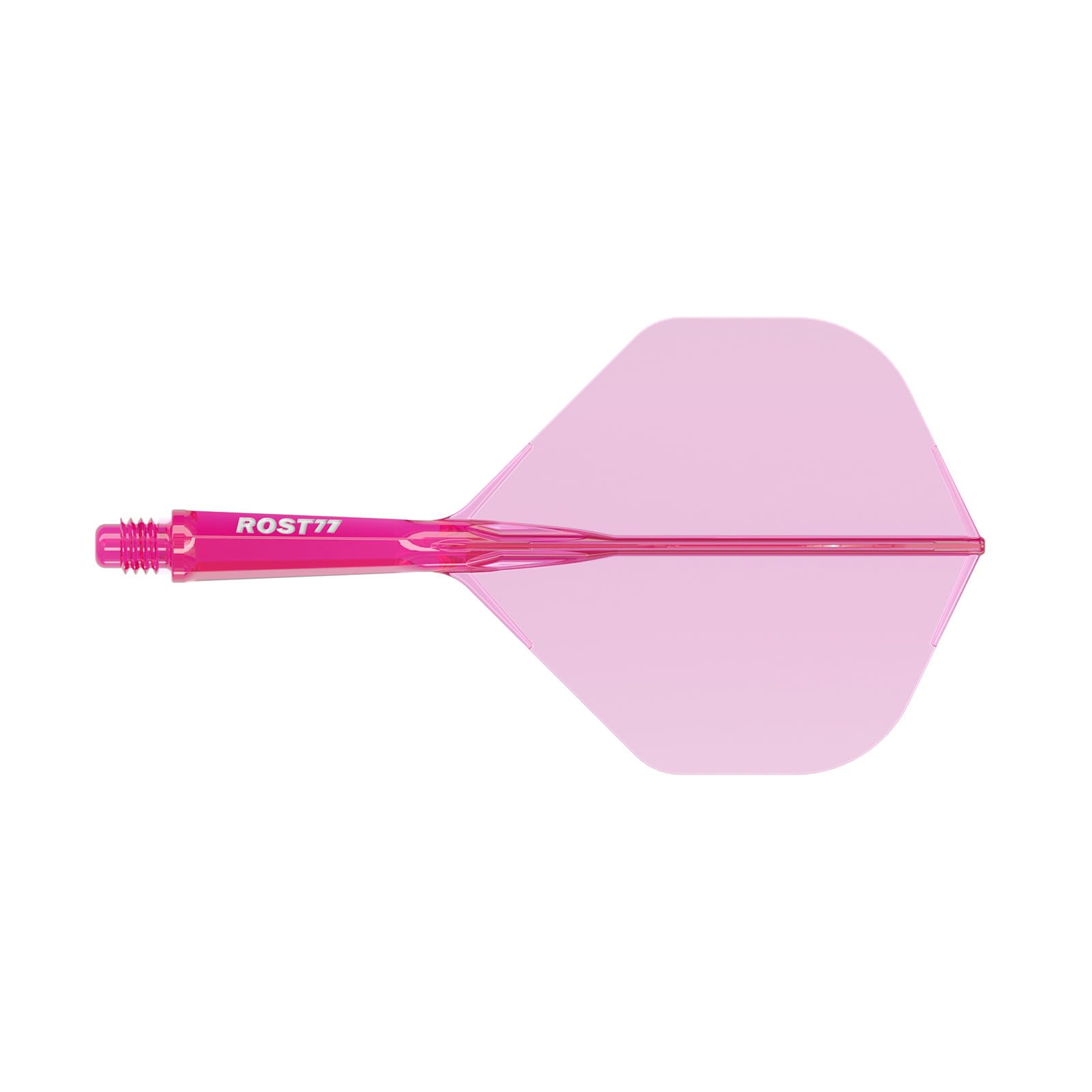 CUESOUL ROST 77 Integrated Dart Shaft and Flight,Big Standard Shape,Set of 3(clear color series) — image 1