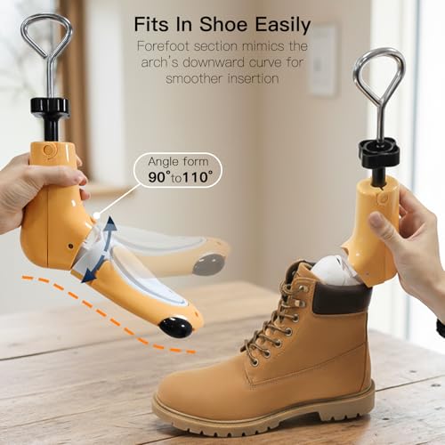 Embauchoir à chaussures réglable un soin premium pour le cuir