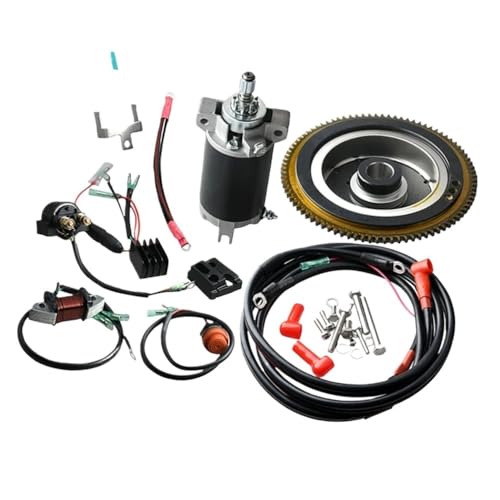 Kit démarrage électrique moteur hors-bord T40 40HP 66T robuste