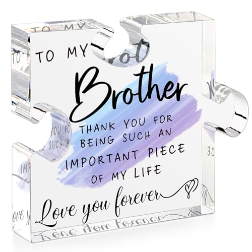 Gifts for Brother - Brother Gifts from Sister - Christmas Birthday Gifts for Brother - 4 * 4.7'...