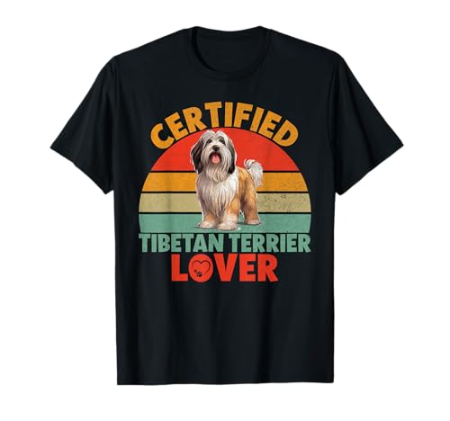 Certified Tibetan Terrier Lover T-Shirt