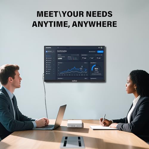 InnoView Portable Monitor 23.8" 1080P, FHD 100Hz 100% Srgb Ips Usb-C Hdmi Large Gaming Monitor For Home And Work With 180° Adjustable Stand For Laptop, Macbook, Phones (23.8" Fhd 100Hz)