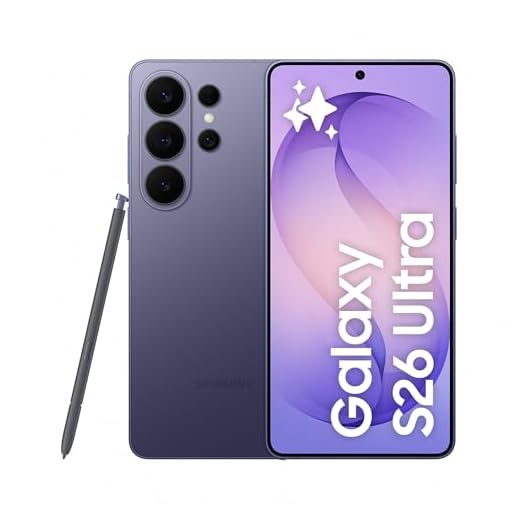 Samsung Galaxy S26 Ultra, 512GB, Smartphone con Galaxy AI, Cámara 200MP, 12GB RAM, Batería 5000mAh, Garantía del Fabricante 3 Años+1 Año Extra, Color Violeta Cobalto (Versión Española)