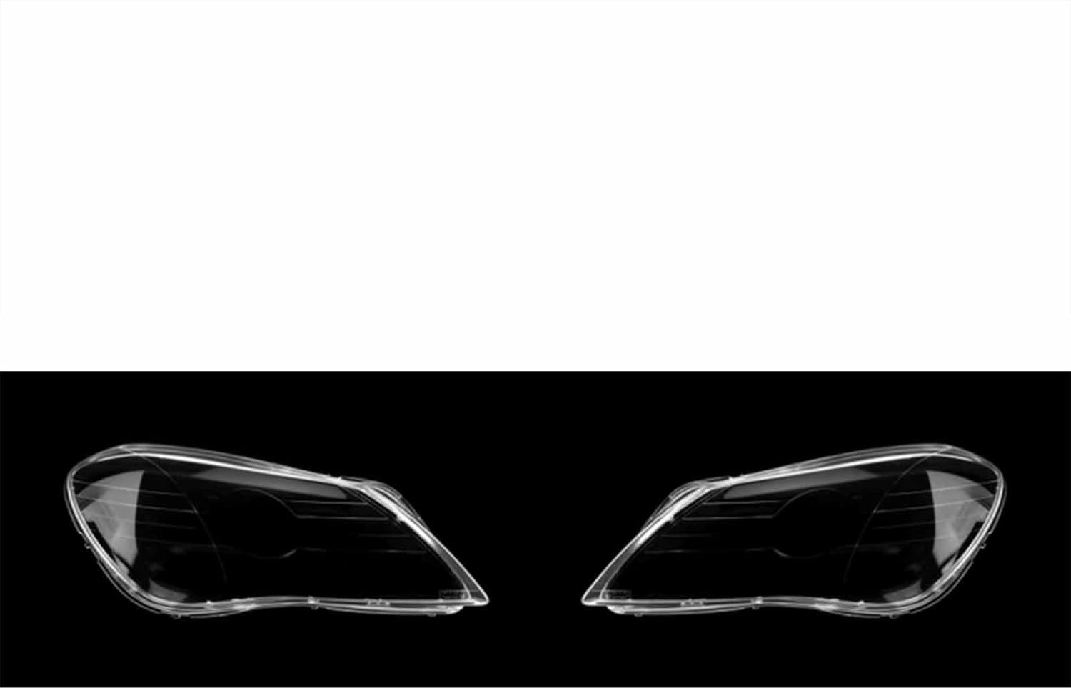 Car Headlight Lens Cover for Suzuki Kizashi 2011-2012, Replacement Car Front Lampshade Headlamp Shell Mask Lamp Hoods Cover,A Pair
