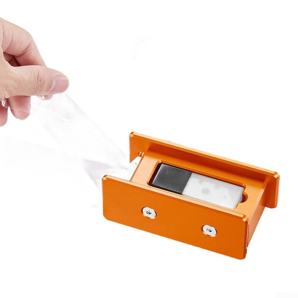 Folienmesser Aluminium Legierung Orange mit 20 Klingen