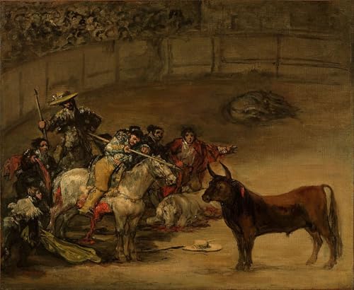 Cuadro artístico La Suerte de Bastos Goya reproducción premium en lienzo 60x90