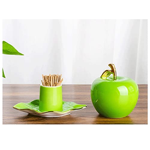 Boîte de cure-dents en céramique chic et créative pour décoration de table