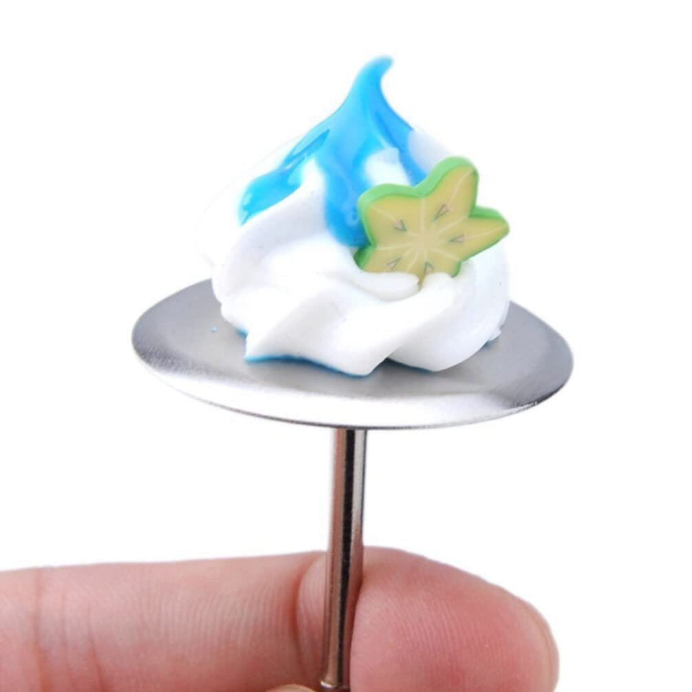 Set 6 Chiodi Per Decorazione Torte In Acciaio Inox - Per Fiori Di Pasta Di Zucchero E Glassa - Foto 4