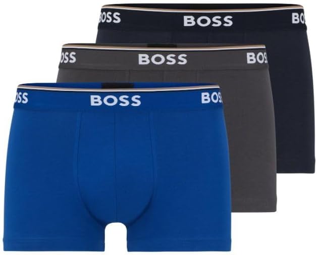 Hugo Boss Men's Trunk 3p Organic Co 10234836 01 Trunks