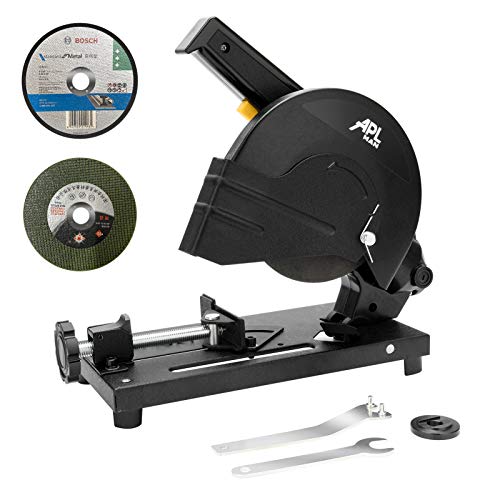 Aplman 6 Inch Cut Off Saw Metal Cutting Chop Saw Miter Saw 45° Angle Iron/Rebar/Iron/Plastic Cutting #TOP1