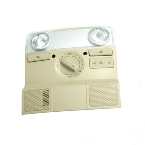 Car Reading Light Lamp Map Dome W/Sunroof Switch Black For VW Jetta Golf Passat