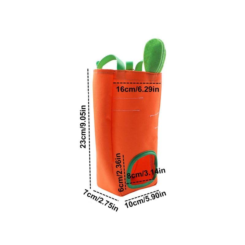 Borsa Per Fieno Per Piccoli Animali - Con 4 Fori, Appendibile, Per Conigli E Porcellini D'India - Foto 5