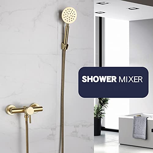 Juego de grifo de bañera para baños modernos de pared 3
