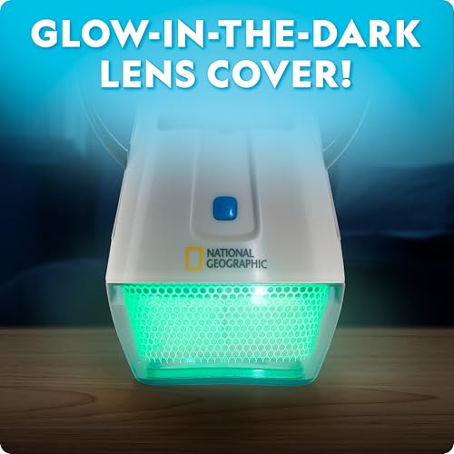 National Geographic Kids Lantern & Image Projector - Project 24 Dinosaur, Space & Animal Images - Glow-in-The-Dark Lens Perfect for Bedroom or Camping, Projector for Bedroom, Night Light - Image 4