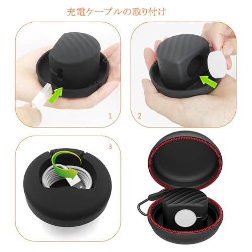 Base de carga Apple Watch antichoque estuche protector para organizar cables iWatch 4